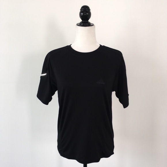 adidas Tops - Adidas Response Black Workout Tee
